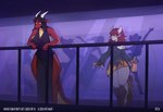 Rating: s
ID: 5633080
Date: 2025-06-10 13:59:25 -0400
Status: pending
Score: 3
anthro arena balcony big_breasts big_tail blue_lips breasts brown_hair bubble clothing crowd dancing detailed_background dragon dress drunk drunk_bubble duo ethy_(toastydino) female femboy group hair hi_res holding_object horn huge_breasts huge_tail lips looking_at_another looking_down male male/female multicolored_body mythological_creature mythological_scalie mythology night red_body red_hair rfta scalie shirt smile substance_intoxication t-shirt tail thinking topwear white_body yellow_body post #5633080