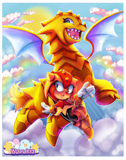Rating: s
ID: 5696809
Date: 2025-07-09 10:50:00 -0400
Status: active
Score: 7
2024 absurd_res anthro blue_sky bluukio brown_body clothing cloud dragon female gloves gold_body handwear hi_res mythological_creature mythological_scalie mythology scalie sega sharp_teeth sky solo sonic_superstars sonic_the_hedgehog_(series) teeth trip_(dragon_form) trip_the_sungazer wings post #5696809