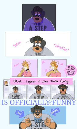 Rating: s
ID: 5671286
Date: 2025-06-27 14:29:38 -0400
Status: active
Score: 27
3:5 5_fingers age_difference anthro belly big_belly black_body black_fur black_hair black_nose brown_body brown_fur canid canine canis chuck_(p_rindustries) clothed clothing collar daddy_kink dialogue dobermann domestic_cat domestic_dog english_text eyes_closed felid feline felis fingers fur hair hand_wave happy hi_res laugh male mammal mature_male mullet p_rindustries pink_nose pinscher sad shirt simple_background size_difference slightly_chubby smile speech_bubble striped_body striped_fur stripes tan_body tan_fur teeth text topwear whisker_spots white_body white_fur will_(p_rindustries) post #5671286