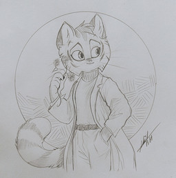 Rating: s
ID: 5616007
Date: 2025-06-02 06:57:40 -0400
Status: active
Score: 8
2024 4_fingers anthro belt bottomwear cafeabril calvin_mcmurray circle_background closed_smile clothed clothed_anthro clothed_male clothing coat domestic_cat eyebrows felid feline felis fingers flower front_view fully_clothed fully_clothed_anthro fully_clothed_male graphite_(artwork) hand_in_pocket head_tuft hi_res holding_flower holding_object inner_ear_fluff lackadaisy male male_anthro mammal monochrome mouth_closed pants pawpads plant pockets portrait signature simple_background smile solo standing sweater three-quarter_portrait topwear traditional_media_(artwork) trenchcoat tuft whiskers post #5616007