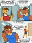 Rating: s
ID: 4133040
Date: 2023-06-25 19:39:33 -0400
Status: active
Score: 35
3:4 anthro bottomwear bovid bovine canid canine canis cattle cellphone clothed clothing comic coyote dialogue duo electronics english_text footwear fully_clothed fuze hi_res holding_cellphone holding_object holding_phone locker locker_room male mammal mond_reyes multiple_scenes phone shirt shoes shorts socks tank_top texnatsu text topwear ty_conrad post #4133040