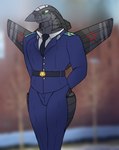 Rating: s
ID: 3166884
Date: 2022-02-09 09:08:31 -0500
Status: active
Score: 8
2020 aircraft aircraft_humanoid anthro clothed clothing fully_clothed hands_behind_back kernkraftwerks living_aircraft living_machine living_vehicle machine male military_uniform necktie outside portrait solo standing su-47 sukhoi three-quarter_portrait uniform vehicle post #3166884