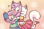 Rating: s
ID: 5370554
Date: 2025-02-13 14:22:51 -0500
Status: active
Score: 27
3:2 accessory anthro arms_around_neck arms_around_partner bedroom_eyes bittersweet_candy_bowl blue_eyes blush blush_lines book bottomwear clothed clothed_anthro clothed_female clothing colored corruption crop_top denim denim_bottomwear denim_clothing domestic_cat dress felid feline felis female female/female flustered footwear hair hair_accessory jeans jessica_(bcb) khao_manee lucy_(bcb) mammal narrowed_eyes pants purple_body purple_eyes purple_hair raised_leg reading reading_book seductive shirt shoes short_hair skirt smile spiral_eyes taeshi_(artist) topwear whiskers white_body young young_anthro young_female post #5370554