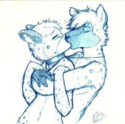 2013 anthro biped blue_and_white cheetah collar cross duo eyes_closed feline fur hair hug hyena jake_(stripes) kissing male male/male mammal monochrome narffet navel nude pen_(artwork) pendant romantic_couple salem_(stripes) short_hair signature simple_background snout spots spotted_fur spotted_hyena traditional_media_(artwork) white_background
Rating: Safe
Score: 3
User: Cash_Banooca
Date: August 19, 2017 2013 anthro biped blue_and_white cheetah collar cross duo eyes_closed feline fur hair hug hyena jake_(stripes) kissing male male/male mammal monochrome narffet navel nude pen_(artwork) pendant romantic_couple salem_(stripes) short_hair signature simple_background snout spots spotted_fur spotted_hyena traditional_media_(artwork) white_background
Rating: Safe
Score: 3
User: Cash_Banooca
Date: August 19, 2017