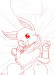 Rating: s
ID: 869771
Date: 2016-04-13 18:03:02 -0400
Status: active
Score: 25
2016 bed blush canid canine eevee fangs female feral fur furniture generation_1_pokemon luna_the_eevee lying mammal nintendo on_back on_bed open_mouth pokemon pokemon_(species) rymherdier simple_background sketch smile solo teeth white_background post #869771