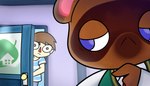 Rating: s
ID: 5609203
Date: 2025-05-30 12:16:08 -0400
Status: pending
Score: 2
2019 animal_crossing anthro bent_arm blue_bottomwear blue_clothing blue_eyes blue_pants blue_stripes blue_wall bottomwear brown_body brown_eyes brown_fur brown_hair brown_markings canid canine clothed clothed_anthro clothed_human clothed_male clothing colored cookieboy011 digital_drawing_(artwork) digital_media_(artwork) door doorframe duo english_description eyebrow_through_hair eyebrows facial_markings fingers fully_clothed fully_clothed_human fully_clothed_male fur green_clothing green_topwear green_vest hair head_markings human light lighting looking_at_another looking_back looking_back_at_another male male_anthro male_human mammal markings necktie nintendo no_pupils opening_door pants pattern_clothing pattern_shirt pattern_t-shirt pattern_topwear pink_inner_ear raccoon_dog red_necktie red_nose shaded shirt short_hair story story_in_description striped_clothing striped_shirt striped_t-shirt striped_topwear stripes t-shirt tanuki tom_nook_(animal_crossing) topwear translucent translucent_hair triangle_nose vest villager_(animal_crossing) wall_(structure) white_clothing white_dress_shirt white_shirt white_t-shirt white_topwear window post #5609203
