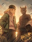 Rating: s
ID: 5660678
Date: 2025-06-22 15:31:42 -0400
Status: active
Score: 3
2024 abs anthro backlighting black_clothing black_hat black_headwear brown_eyes canid canine clothed clothing dated duo ear_piercing ear_ring floppy_ears front_view fur grey_body grey_fur hat headgear headwear hi_res light lighting looking_at_viewer male mammal mouth_closed muscular muscular_anthro muscular_male narrowed_eyes outside papayafurry pecs piercing ring_piercing signature standing yellow_body yellow_fur post #5660678