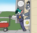 Rating: s
ID: 5588886
Date: 2025-05-21 17:30:29 -0400
Status: pending
Score: 1
2025 absurd_res age_difference anthro arm_grab arm_pull arrow_sign ascot badge bat black_clothing black_eyes black_footwear black_hair black_shoes blue_bottomwear blue_clothing blue_pants blue_shirt blue_topwear bodily_fluids bottomwear box boy_scout building clothed clothing container crying digital_media_(artwork) dragon duo english_text footwear fur grass green_body green_ears green_fur green_hair green_wings grey_body grey_ears grey_hair grey_horn grey_nose grey_scales grin hair hand_on_arm hi_res holding_object horn horn_jewelry horn_ring house jewelry kidnapping lightningb0lt01 looking_at_another male mammal membrane_(anatomy) membranous_wings multicolored_body multicolored_ears multicolored_fur multicolored_hair mythological_creature mythological_scalie mythology orange_ascot pants pink_nose plant reaching_out ring_(jewelry) rune_(runederg) scales scalie scared scout_uniform shirt side_view signature size_difference smile speech_bubble tears teeth text topwear trolley two_tone_ears two_tone_hair white_body white_fur wings yellow_eyes young young_anthro young_male younger_male post #5588886