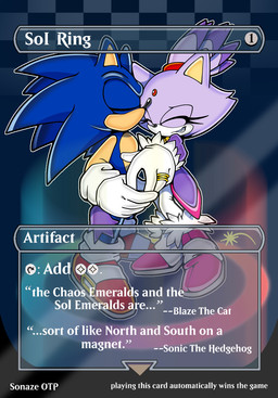 Rating: s
ID: 5735800
Date: 2025-07-26 12:32:14 -0400
Status: active
Score: 29
anthro blaze_the_cat clothing digit_ring domestic_cat duo eulipotyphlan eyes_closed felid feline felis female footwear hand_holding hasbro hedgehog hero hi_res high_heels hug jewelry kiss_on_forehead kiss_on_head kissing magic:_the_gathering male male/female mammal princess ring romantic romantic_couple royalty sega shoes smile sonic_the_hedgehog sonic_the_hedgehog_(series) tail tail_coil text thenovika trading_card trading_card_game trading_card_template wedding_ring wizards_of_the_coast post #5735800