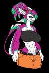 Rating: s
ID: 3630130
Date: 2022-10-16 02:39:36 -0400
Status: active
Score: 17
2020 3_fingers 4_ears abs alpha_channel anthro athletic athletic_female avali avian biceps big_breasts black_claws black_sclera blood bodily_fluids breasts claws clenched_teeth clothing crop_top ear_piercing eye_scar facial_scar feather_hair feathered_wings feathers female female_(lore) female_anthro fingers flaktaryd green_body green_feathers hair hi_res looking_at_viewer midriff multi_ear muscular muscular_female nezami_iceblood nipple_piercing nipples non-mammal_breasts piercing pink_body pink_feathers plumage ponytail pseudo_hair scar sharp_teeth shirt solo teal_eyes teeth topwear white_body white_feathers wide_hips winged_arms wings post #3630130