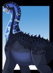 Rating: s
ID: 5654971
Date: 2025-06-20 05:05:50 -0400
Status: active
Score: 5
alpha_channel ambiguous_gender back_spikes blue_body dinosaur feral gradient_background hi_res imperatorcaesar long_neck looking_at_viewer open_mouth prehistoric_species reptile sauropod sauropodomorph scalie side_view simple_background solo spikes spikes_(anatomy) yellow_eyes post #5654971