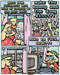Rating: s
ID: 5659406
Date: 2025-06-22 00:12:31 -0400
Status: active
Score: 9
4:5 4_panel_comic aloha_shirt bird_dog bodily_fluids canid canine canis clothing comic dialogue domestic_cat domestic_dog drawing_tablet english_text eyewear felid feline felis floppy_ears golden_retriever group hat headgear headwear humor hunting_dog lagomorph leporid male mammal open_mouth open_smile pattern_clothing pattern_shirt pattern_topwear rabbit rawdawgcomics retriever shirt smile speech_bubble stahli_(rawdawgcomics) sunglasses sweat sweatdrop text topwear wide_eyed post #5659406