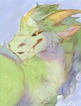 Rating: s
ID: 5491575
Date: 2025-04-08 22:05:38 -0400
Status: active
Score: 29
black_sclera bust_portrait dragon famir felkin feral fur furred_dragon furred_scalie green_body green_fur hi_res horn male mythological_creature mythological_scalie mythology portrait scalie solo teeth white_body white_fur yellow_eyes yellow_horn post #5491575