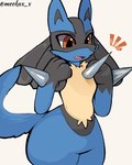 Rating: s
ID: 5536583
Date: 2025-04-28 17:03:47 -0400
Status: active
Score: 53
2025 3_fingers 4:5 absurd_res ambiguous_anthro ambiguous_gender anthro artist_name black_body black_fur black_inner_ear blue_body blue_ears blue_fur blue_tail cheek_tuft chest_spike cute_fangs digital_media_(artwork) facial_tuft fangs fingers front_view fur generation_4_pokemon gloves_(marking) hand_spike hi_res lucario markings meekax_x multicolored_body multicolored_ears multicolored_fur neck_tuft nintendo open_mouth orange_eyes pink_tongue pokemon pokemon_(species) pupils raised_tail simple_background solo spikes spikes_(anatomy) standing tail teeth text tongue tuft white_background yellow_body yellow_fur post #5536583