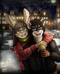 Rating: s
ID: 4507206
Date: 2023-12-31 20:07:13 -0500
Status: active
Score: 2
amsterdam_(city) anthro baroque_architecture black_hair blue_eyes brown_eyes brown_hair buckteeth clothed clothing coat duo ear_piercing ear_ring female fully_clothed hair hand_holding hi_res hug hugging_another hugging_from_behind lagomorph leporid lights looking_at_viewer male male/female mammal moon netherlands night oneflymagpie piercing procyonid rabbit raccoon ring_piercing sara_finch scarf smile snow teeth tongue topwear town winter post #4507206