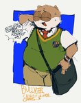 Rating: s
ID: 5662846
Date: 2025-06-23 15:17:25 -0400
Status: active
Score: 4
anthro bully_(game) cardigan clock clothing felid feline gameplay_mechanics hed lucas_(elchilenito) male mammal neato5 overweight overweight_male rockstar_games school school_uniform shy solo uniform watch post #5662846