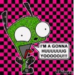Rating: s
ID: 267176
Date: 2012-11-17 18:36:15 -0500
Status: active
Score: 27
2010s_theme ambiguous_gender black_body blingee_(artwork) blingee_(copyright) checkered checkered_background clothing costume digital_media_(artwork) dog_costume english_text excited fursuit gir_(invader_zim) grandfathered_content happy invader_zim low_res nickelodeon official_art on_model pattern_background simple_background solo text third-party_edit tongue tongue_out toony unknown_artist y2k_(graphic_design) post #267176