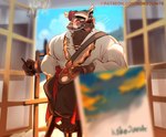 Rating: s
ID: 5339751
Date: 2025-01-30 00:53:43 -0500
Status: active
Score: 11
2024 anthro athletic athletic_anthro athletic_male beard biceps big_muscles big_pecs biped blush blush_lines brown_body brown_fur brown_hair brown_nose brush canid canine canis canvas chandelier claws clothing collar countershading day digital_media_(artwork) door easel facial_hair fur green_eyes hair headgear headwear humanoid inner_ear_fluff inside jewelry kneeling koko2unite light lighting male mammal manly mature_male multicolored_body multicolored_fur muscular muscular_anthro muscular_male mythological_canine mythological_creature mythology neck_tuft nervous orange_body orange_fur pecs shadow sitting sky snout submissive submissive_male tan_body tan_fur toe_claws tuft two_tone_body two_tone_fur werecanid werecanine werecreature werewolf white_inner_ear white_inner_ear_fluff window post #5339751