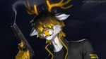 Rating: s
ID: 4970557
Date: 2024-08-07 18:21:59 -0400
Status: active
Score: 8
16:9 2023 5_fingers adam's_apple anthro antlers black_background black_body black_clothing black_ears black_fur black_hair black_jacket black_shirt black_topwear blonde_hair bust_portrait claws clothing colored cruppz darkness deer digital_media_(artwork) digital_painting_(artwork) finger_claws fingers fur glistening glistening_body gradient_hair grey_body grey_fur grinning_at_viewer gun hair hair_over_eyes handgun hi_res holding_gun holding_handgun holding_object holding_pistol holding_ranged_weapon holding_weapon horn jacket light lighting male mammal messy_hair multicolored_body multicolored_clothing multicolored_fur multicolored_topwear painting_(artwork) pistol portrait ranged_weapon shaded shadow shirt signature simple_background smile smiling_at_viewer smoking_gun solo topwear tsupunya two_tone_clothing two_tone_jacket two_tone_topwear weapon white_body white_claws white_fur white_inner_ear widescreen yellow_antlers yellow_clothing yellow_hands yellow_jacket_(clothing) yellow_nose yellow_topwear post #4970557