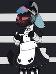 Rating: s
ID: 3744952
Date: 2022-12-11 14:34:50 -0500
Status: active
Score: 29
3:4 4_ears anthro blue_horn blush clothing embarrassed fur hair horn machine maid_uniform male muffiin multi_ear multicolored_body multicolored_fur multicolored_hair protogen simple_background solo trans_(lore) uniform xanion post #3744952