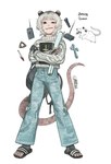 Rating: s
ID: 5287945
Date: 2025-01-05 04:00:13 -0500
Status: active
Score: 22
2024 5_fingers 5_toes american_opossum american_opossum_humanoid animal_humanoid antenna_wire anthro backpack bangs bible_(object) biped black_clothing black_ears black_eyes black_footwear black_sandals black_text blue_bottomwear blue_clothing blue_jeans blue_pants book bottomwear clothed clothed_anthro clothed_female clothing cross denim denim_bottomwear denim_clothing electronics english_text feet female female_humanoid fingers flashlight footwear front_view hair hi_res holding_bible holding_book holding_object humanoid jeans korean_text long_hair looking_at_viewer looking_down looking_down_at_viewer mammal mammal_humanoid markings marsupial marsupial_humanoid mole_(marking) multicolored_clothing multicolored_ears multicolored_footwear multicolored_sandals pants pen pink_ears pink_tail pink_tongue planchette plantigrade rubber_band sandals sharp_teeth shoes signature simple_background slides_(footwear) solo sparrowl standing sweater tail teeth text toes tongue topwear two_tone_clothing two_tone_ears two_tone_footwear two_tone_sandals walkie-talkie white_background white_clothing white_footwear white_hair white_sandals white_sweater white_topwear post #5287945