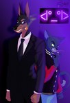 Rating: s
ID: 4479491
Date: 2023-12-18 03:11:50 -0500
Status: active
Score: 43
2023 absurd_res angry anthro back_to_back bared_teeth black_eyes bomber_jacket bottomwear canid canine canis caravan_palace cigar cigarette cigarette_in_mouth claw_pose claws clenched_teeth clothed clothing curled_tail denim denim_bottomwear denim_clothing discord_(app) dobermann domestic_cat domestic_dog duo ears_back fangs felid feline felis finger_claws fist gradient_background green_sclera hi_res jacket jeans light lighting logo lone_digger male mammal neon_sign nightclub object_in_mouth pants patreon pinscher pivoted_ears shaded sign simple_background smoke smoking smoking_cigar snarling standing suit tail teeth teeth_showing telegram text three_piece_suit topwear url whiskers zer0rebel4 post #4479491