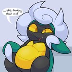 Rating: s
ID: 5254184
Date: 2024-12-20 06:36:12 -0500
Status: active
Score: 47
1:1 2024 4chan_anon ambiguous_gender anthro arthropod asking_viewer beetle belly beta_pokemon_(species) beta_pokemon_games big_belly black_body black_exoskeleton blue_background blush blush_lines cel_shading claws cute_fangs dialogue digital_media_(artwork) english_text exoskeleton fangs featureless_crotch female_(lore) gholdenhoe green_body green_exoskeleton grey_background hair insect kaburion_(beta_pokemon) looking_at_viewer lounging multicolored_body multicolored_exoskeleton nintendo no_pupils one_fang open_mouth open_smile orange_eyes overweight overweight_ambiguous overweight_anthro pokemon portrait shaded simple_background smile smirk solo speech_bubble talking_to_viewer teeth text three-quarter_portrait three-quarter_view white_hair yellow_body yellow_exoskeleton yellow_sclera post #5254184