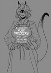 Rating: s
ID: 3236795
Date: 2022-03-22 15:35:49 -0400
Status: active
Score: 18
1_eye apron chef_uniform clothing cyclops female gradient_tail hair hi_res hoka horn humanoid long_tail marja-leena meme meme_clothing monochrome ribbons short_hair smile solo tail tailclops_(race) tailclops_(species) post #3236795