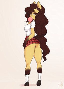 2017 anthro breasts brown_eyes brown_hair bubble_gum butt butt_pose clothing equine fan_character female hair horse looking_at_viewer looking_back mammal my_little_pony no_underwear pony pose skecchiart skirt solo terra_(oc) upskirt
Rating: Safe
Score: 4
User: 2DUK
Date: August 18, 2017 2017 anthro breasts brown_eyes brown_hair bubble_gum butt butt_pose clothing equine fan_character female hair horse looking_at_viewer looking_back mammal my_little_pony no_underwear pony pose skecchiart skirt solo terra_(oc) upskirt
Rating: Safe
Score: 4
User: 2DUK
Date: August 18, 2017