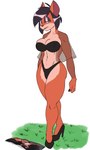 Rating: s
ID: 3355289
Date: 2022-05-26 12:43:25 -0400
Status: active
Score: 47
2022 absurd_res anthro bandicoot biped black_hair black_lips black_nails black_nose bra breasts cleavage clothed clothing colored_nails digital_media_(artwork) eyelashes female fingers footwear full-length_portrait fur gothmeup grass hair helga_(amityhoers) hi_res high_heels lips mammal marsupial multicolored_body multicolored_fur nails navel orange_body orange_ears orange_fur panties plant portrait serleena_(men_in_black) serleena_bandicoot shoes short_hair simple_background solo standing tan_body tan_fur thick_thighs two_tone_body two_tone_fur underwear white_background post #3355289