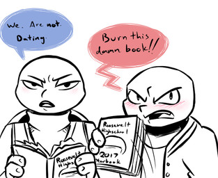 2017 anthro book clothed clothing dialogue duo english_text holding_book holding_object inkyfrog leonardo_(tmnt) looking_at_viewer male partially_colored raphael_(tmnt) reptile scalie shell simple_background talking_to_viewer teenage_mutant_ninja_turtles text turtle white_background
Rating: Safe
Score: 1
User: JAKXXX3
Date: October 17, 2017 2017 anthro book clothed clothing dialogue duo english_text holding_book holding_object inkyfrog leonardo_(tmnt) looking_at_viewer male partially_colored raphael_(tmnt) reptile scalie shell simple_background talking_to_viewer teenage_mutant_ninja_turtles text turtle white_background
Rating: Safe
Score: 1
User: JAKXXX3
Date: October 17, 2017