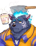 Rating: s
ID: 3160659
Date: 2022-02-05 16:50:28 -0500
Status: active
Score: 44
aidemcc anthro blue_fire colored_fire convenient_power cooking cooking_pot cooking_with_body cup_noodles fire flaming_hair flaming_mane food furlong_(live_a_hero) hi_res humor hyena instant_noodles lifewonders live_a_hero male mammal nissin noodles pseudo_hair pseudo_mane ramen post #3160659