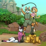 Rating: s
ID: 4771052
Date: 2024-05-08 17:38:59 -0400
Status: active
Score: 56
1:1 2024 absurd_res adventurer anthro bird_dog bottomwear brown_body brown_fur canid canine canis chihuahua clothing cockapoo cocker_spaniel diacordst domestic_dog female fingerless_gloves forest fur gloves gold_(metal) group handwear hi_res hunting_dog jungle male mammal mixed_breed paw_patrol plant sculpture shorts skye_(paw_patrol) spaniel statue sweetie_(paw_patrol) temple terrier toy_dog tracker_(paw_patrol) treasure tree trio west_highland_white_terrier whip white_body white_fur post #4771052