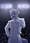 Rating: s
ID: 5441463
Date: 2025-03-18 10:29:10 -0400
Status: active
Score: 1
absurd_res anthro canid canine clothing gesture hand_gesture hi_res kretavocato looking_at_viewer male mammal pointing smile solo stage stage_lights suit track post #5441463