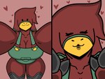 Rating: s
ID: 5282491
Date: 2025-01-02 15:05:55 -0500
Status: active
Score: 6
4:3 anthro big_breasts breasts clothed clothing enderbendr female hi_res holding_viewer kissing looking_at_viewer mammal microsoft minecraft mojang red_body samantha_(endrslendr) simple_background slightly_chubby smile sniffer solo thick_thighs xbox_game_studios post #5282491