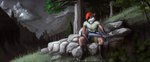 Rating: s
ID: 4463119
Date: 2023-12-09 23:23:32 -0500
Status: active
Score: 4
absurd_res angry anthro bullet canid canine canis cheek_tuft city city_background cloud eric_huntington_(character) facial_tuft fur gun hazed01 hi_res hybrid landscape m240 male mammal mountain navy_uniform paws plant pose posing_for_picture procyonid raccoon ranged_weapon rendered resting rock shaded sky solo tree tuft weapon wolf post #4463119