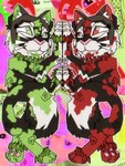 Rating: s
ID: 5398222
Date: 2025-02-26 00:16:19 -0500
Status: active
Score: 2
2025 3:4 abstract_background absurd_res alternate_color ambiguous_gender animal_jam commander_(jackrabbit) countershading digital_media_(artwork) duo fake_ears fake_ears_hairband fake_whiskers felid feral glistening glistening_eyes green_eyes hi_res ibispaint_(artwork) jackrabbit_(artist) leaf_bracelet leaf_necklace mammal on_hind_legs pantherine pawpads paws pixelated red_eyes signature snow_leopard symmetrical_drawing wildworks post #5398222