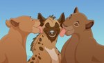 Rating: s
ID: 5578325
Date: 2025-05-17 06:17:25 -0400
Status: active
Score: 57
ambiguous_gender anniehyena_(artist) disney eyes_closed face_lick felid female feral group hi_res hyena licking lion mammal pantherine sarabi_(the_lion_king) sarafina_(the_lion_king) smile the_lion_king tongue tongue_out trio post #5578325