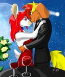 Rating: s
ID: 2323209
Date: 2020-07-08 05:28:45 -0400
Status: active
Score: 2
alcohol anthro beverage black_tie_(suit) canid canine canis classy clothed clothing container cup dancing domestic_dog dress drinking_glass duo eye_contact female flower furniture glass glass_container glass_cup hands_on_hips hi_res holding_each_other hug lagomorph lariana leporid light looking_at_another male male/female mammal max_(blusniper21) moon moonlight night pandazar plant rabbit red_clothing red_dress romantic romantic_ambiance romantic_couple romantic_dinner rose_(flower) sky star starry_sky suit table wine wine_glass post #2323209