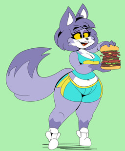 Rating: s
ID: 5766298
Date: 2025-08-09 01:18:52 -0400
Status: active
Score: 0
2023 absurd_res anthro bangs black_eyebrows black_nose bottomwear breasts burger canid canine cleavage clothed clothed_anthro clothed_female clothing cloudidoodles countershading digital_drawing_(artwork) digital_media_(artwork) dipstick_tail eyebrow_through_hair eyebrows eyelashes female female_anthro fingers food footwear fox front_view full-length_portrait fur gloves_(marking) green_background hair hi_res holding_burger holding_food holding_object holding_sandwich mammal markings midriff multicolored_body multicolored_fur navel open_mouth open_smile portrait purple_body purple_ears purple_eyelids purple_fur purple_hair purple_tail_tip roxanne_oxley sandwich_(food) shoes shorts simple_background sleeveless_shirt smile solo standing tail tail_markings teal_bottomwear teal_clothing teal_shorts teal_topwear thick_thighs topwear translucent translucent_hair white_body white_clothing white_countershading white_footwear white_inner_ear white_shoes yellow_sclera post #5766298