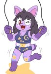 Rating: s
ID: 5619619
Date: 2025-06-03 22:58:58 -0400
Status: active
Score: 4
anthro badger black_hair breasts cassiopeia_zephyrine celestial_clothing chest_tuft clothing female frchpk galaxy_stars hair hi_res jump_rope jumping mammal mustelid musteline navel red_eyes short_tail slim solo space_badger swimwear tail tuft two-piece_swimsuit post #5619619