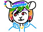 Rating: s
ID: 5471654
Date: 2025-03-31 22:42:02 -0400
Status: active
Score: 12
2025 4:3 albino ambiguous_gender anthro april_fools'_day buckteeth clothing digital_media_(artwork) ear_piercing eyebrows furid_(e621) hair holidays low_res mammal mouse multicolored_hair murid murine palette_jam palette_jam_(artist) piercing purple_eyebrows rainbow_hair red_eyes rodent solo teeth post #5471654