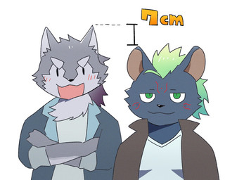 Rating: s
ID: 4651855
Date: 2024-03-11 19:42:26 -0400
Status: active
Score: 13
anthro blue_body blue_fur blush canid canine canis chibi crossed_arms duo fur green_eyes green_hair grey_body grey_fur hair hati_(tas) hyena lifewonders male mammal nyarlathotep_(tas) pink_blush size_difference smile suna_sand1 tokyo_afterschool_summoners wolf post #4651855