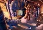 Rating: s
ID: 5607250
Date: 2025-05-29 15:58:15 -0400
Status: active
Score: 18
ambiguous_gender anthro blizzard_entertainment bottomwear bovid bovine braided_hair breasts brown_body brown_bottomwear brown_clothing brown_fur brown_hair brown_pants brown_shirt brown_topwear bucket clothed clothing colored container digital_media_(artwork) exercise feathers female feral fur green_body green_eyes green_feathers grey_body grey_fur group hair hay hi_res horn inside kodo mammal orange_eyes pants rope saddle scenery scuted_legs scutes shaded shalinka shirt sleveless_shirt smile stable tail tallstrider tauren teeth topwear tusks warcraft white_body white_feathers wings worg post #5607250