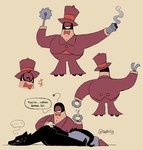 Rating: s
ID: 2728256
Date: 2021-05-06 13:40:54 -0400
Status: active
Score: 22
1_eye anthro char_(tinybeasts) clothed clothing dialogue dragon duo ernest_(tinybeasts) grin gun humanoid lube_bottle machine male massage mature_anthro mature_male mythological_creature mythological_scalie mythology ranged_weapon robot robot_humanoid scalie smile teebsly weapon post #2728256