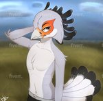 Rating: s
ID: 2642294
Date: 2021-03-06 14:50:23 -0500
Status: active
Score: 6
accipitriform avian beak beak_piercing bird boxer_briefs clothing facial_piercing furgonomics furry-specific_piercing looking_at_viewer male outside piercing secretary_bird simple_background solo sporkier underwear watermark whinnie post #2642294