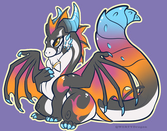 2013 4_toes absurd_res chibi claws cute digital_media_(artwork) dragon fangs frill grin head_frill hi_res horn looking_at_viewer male membranous_wings purple_background qwertydragon scalie sharp_teeth simple_background sitting smile solo teeth toe_claws toes wings
Rating: Safe
Score: 2
User: Strongbird
Date: July 21, 2017 2013 4_toes absurd_res chibi claws cute digital_media_(artwork) dragon fangs frill grin head_frill hi_res horn looking_at_viewer male membranous_wings purple_background qwertydragon scalie sharp_teeth simple_background sitting smile solo teeth toe_claws toes wings
Rating: Safe
Score: 2
User: Strongbird
Date: July 21, 2017