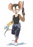 Rating: s
ID: 1475728
Date: 2018-03-06 18:16:36 -0500
Status: active
Score: 28
2018 4_fingers anthro bandage beezii big_ears big_eyes biped breasts brown_body brown_fur clothed clothing converse countershading digital_media_(artwork) female fingers flat_colors footwear front_view fully_clothed fur gloves green_eyes gun handgun handwear hi_res holding_gun holding_object holding_ranged_weapon holding_weapon humanoid_hands jumpsuit looking_away maggie_(beezii) mammal mauser mauser_c96 midriff mouse murid murine open_mouth ranged_weapon rodent running shirt shoes simple_background sneaker_boots sneakers solo tank_top teeth tools toony topwear trigger_discipline weapon white_background white_body white_fur wrench post #1475728