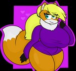 Rating: s
ID: 4059572
Date: 2023-05-18 17:05:22 -0400
Status: active
Score: 3
4_fingers absurd_res alpha_channel anthro big_breasts blonde_hair blue_eyes breasts canid canine cheek_tuft clothing facial_tuft female fingers fluffy fluffy_tail fox hair heart_symbol hi_res mammal neck_tuft ponytail purple_clothing raccoonuki red_fox simple_background sketch solo sweater tail tammy_(raccoonuki) thick_thighs topwear true_fox tuft post #4059572