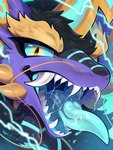 Rating: s
ID: 5346243
Date: 2025-02-02 05:11:45 -0500
Status: active
Score: 55
2025 3:4 ambiguous_gender black_body blue_eyes blue_tongue bodily_fluids buccinator digital_media_(artwork) dragon eastern_dragon feral headshot_portrait hi_res kemono looking_at_viewer mouth_shot mythological_creature mythological_scalie mythology open_mouth open_smile portrait purple_body saliva scalie smile solo tianhua tongue tongue_out post #5346243